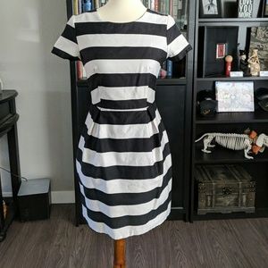 H&M black and white stripes